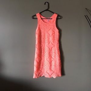 Pastel orange  dress